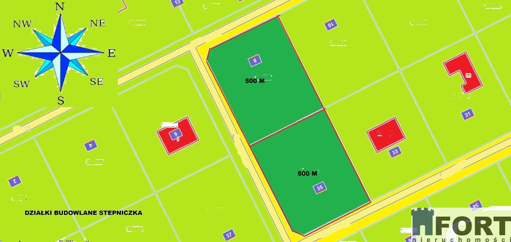 Działka Sprzedaż Stepniczka 1