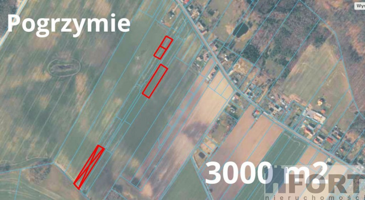 Działka Sprzedaż Pogrzymie 4