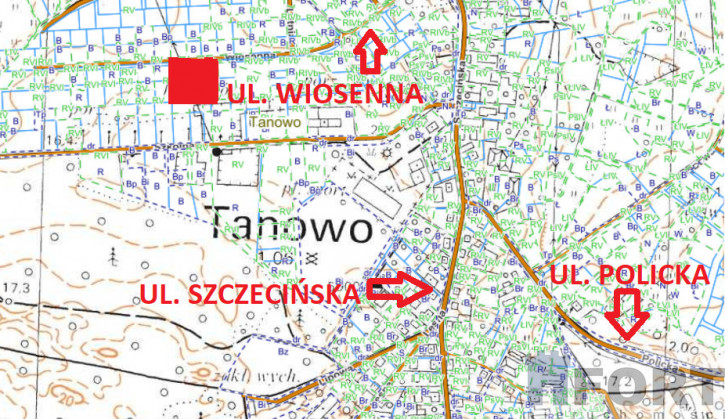 Działka Sprzedaż Tanowo 2