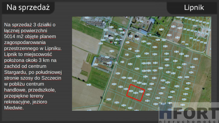 Działka Sprzedaż Lipnik 1