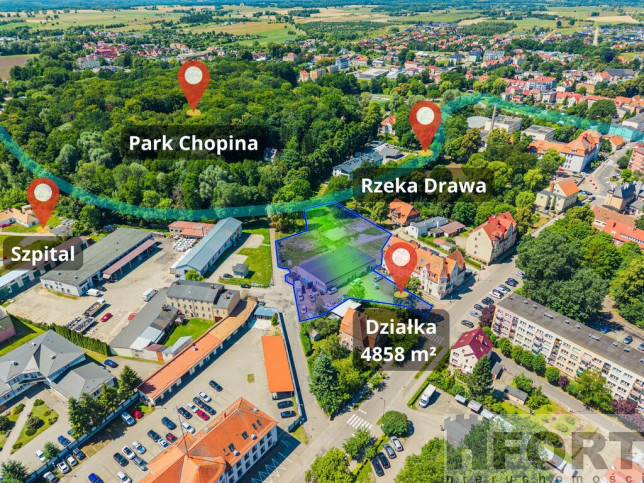 Działka Sprzedaż Drawsko Pomorskie Obrońców Westerplatte 1