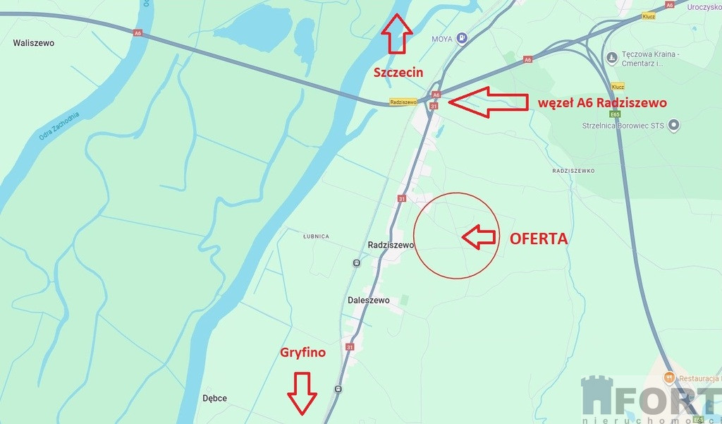 Działka Sprzedaż Radziszewo Liliowa