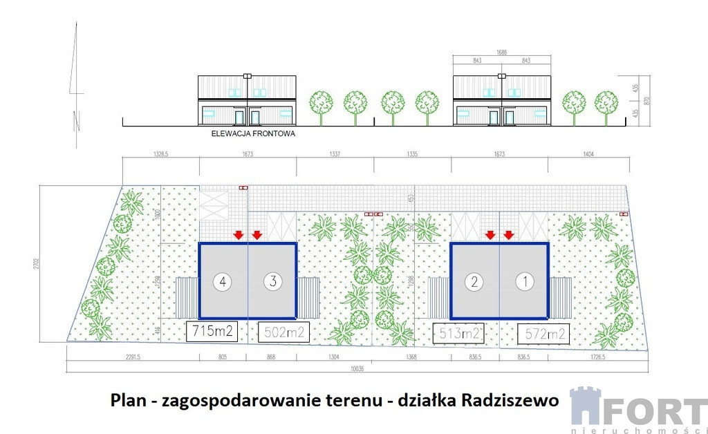 Działka Sprzedaż Radziszewo Liliowa