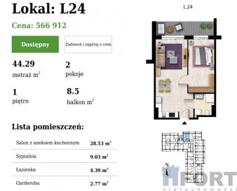 Mieszkanie Sprzedaż Grzybowo Nadmorska