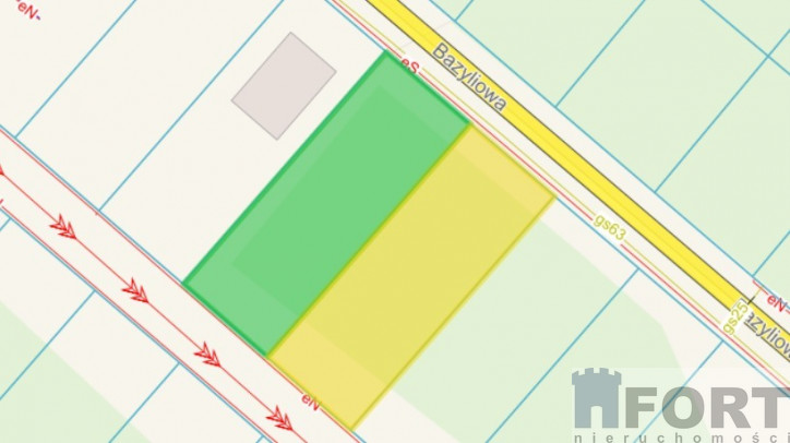 Działka Sprzedaż Bezrzecze Bazyliowa 2