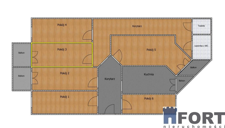 Mieszkanie Wynajem Szczecin Śródmieście-Centrum ks. Piotra Ściegiennego 12