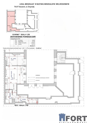 Mieszkanie Sprzedaż Szczecin Śródmieście-Centrum Michała Drzymały 2