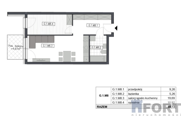 Mieszkanie Sprzedaż Szczecin Bukowo Bogusława Świątkiewicza 13
