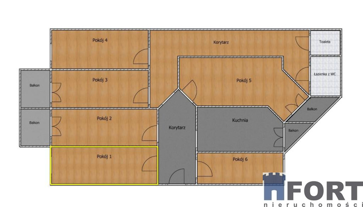 Mieszkanie Wynajem Szczecin Śródmieście-Centrum ks. Piotra Ściegiennego 13