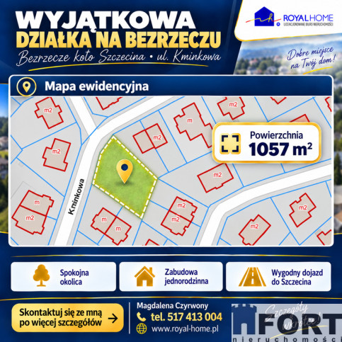 Działka Sprzedaż Bezrzecze 1