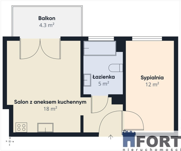 Mieszkanie Wynajem Szczecin os. Słoneczne Łubinowa 2