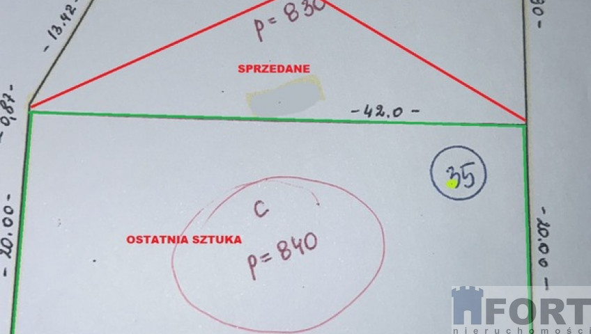 Działka Sprzedaż Niedźwiedź