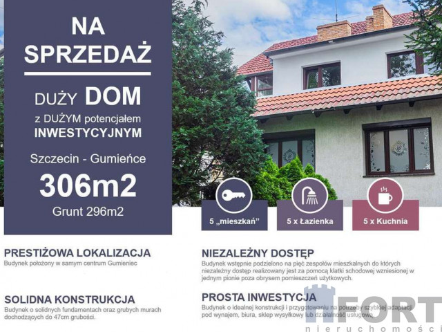 Nieruchomość inwestycyjna - dom na sprzedaż.