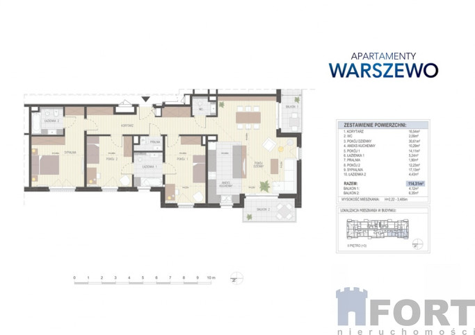Mieszkanie Sprzedaż Szczecin Warszewo Kalinowa 6