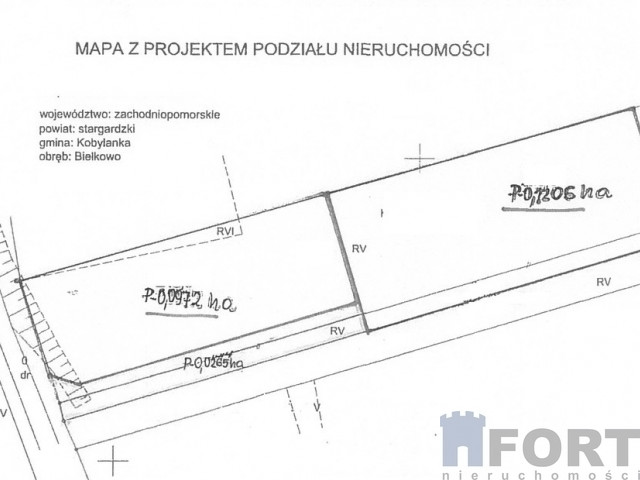 Bielkowo (Kobylanka), działka z warunkami zabudowy