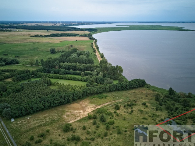 Okazja, działka 3000m2 z własną plażą, Płocin.